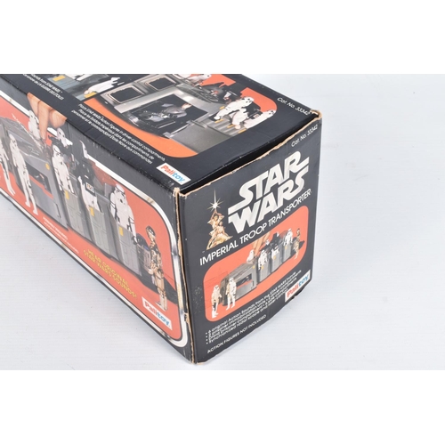 100 - A BOXED PALITOY STAR WARS IMPERIAL TROOP TRANSPORTER, no. 33342, Sellotape has been removed from bot... 