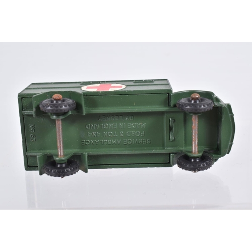 71 - TEN BOXED MOKO LESNEY MATCHBOX SERIES MILITARY VEHICLES, M3 Personnel Carrier, No.49, with star to b... 