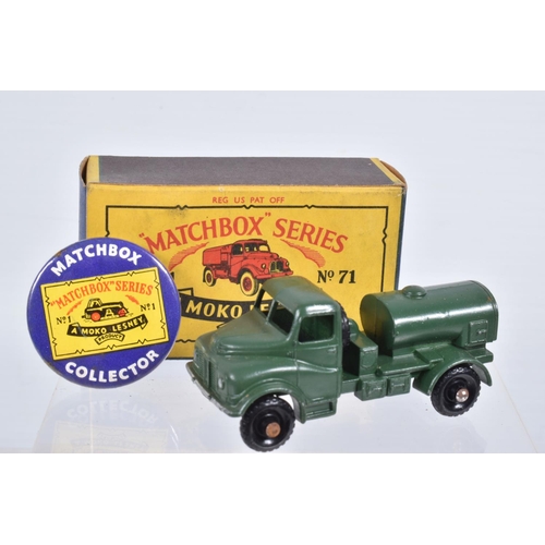 71 - TEN BOXED MOKO LESNEY MATCHBOX SERIES MILITARY VEHICLES, M3 Personnel Carrier, No.49, with star to b... 