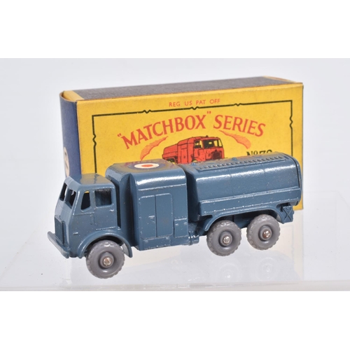 71 - TEN BOXED MOKO LESNEY MATCHBOX SERIES MILITARY VEHICLES, M3 Personnel Carrier, No.49, with star to b... 