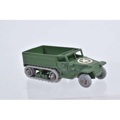 71 - TEN BOXED MOKO LESNEY MATCHBOX SERIES MILITARY VEHICLES, M3 Personnel Carrier, No.49, with star to b... 