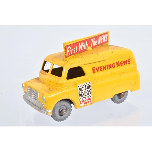 74 - FIVE BOXED MOKO LESNEY MATCHBOX SERIES VAN MODELS, Volkswagen Van, No.34, metal wheels, Bedford CA '... 