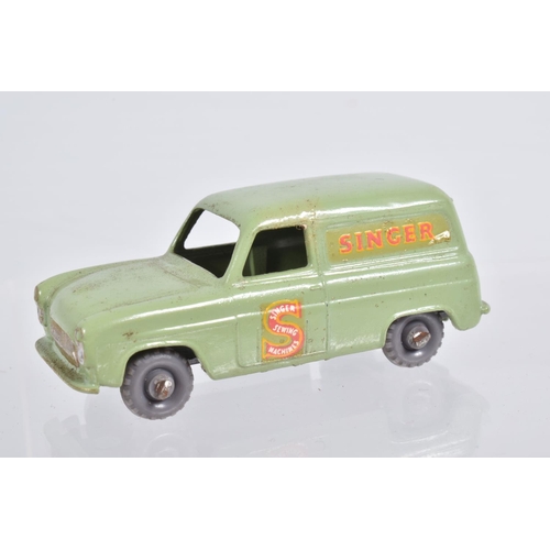 74 - FIVE BOXED MOKO LESNEY MATCHBOX SERIES VAN MODELS, Volkswagen Van, No.34, metal wheels, Bedford CA '... 