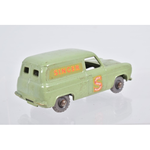 74 - FIVE BOXED MOKO LESNEY MATCHBOX SERIES VAN MODELS, Volkswagen Van, No.34, metal wheels, Bedford CA '... 