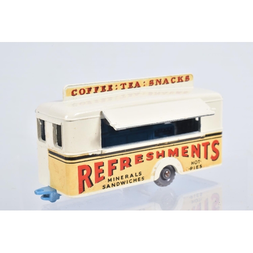 75 - A BOXED MOKO LESNEY MATCHBOX SERIES MOBILE CANTEEN,No.74, white/cream body, light blue base and inte... 