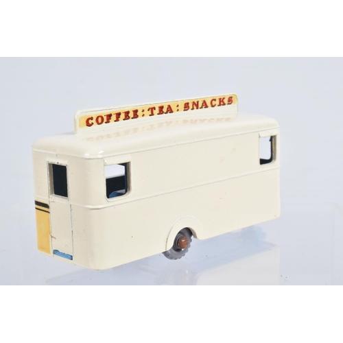 75 - A BOXED MOKO LESNEY MATCHBOX SERIES MOBILE CANTEEN,No.74, white/cream body, light blue base and inte... 