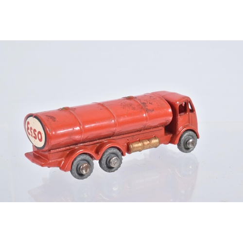 79 - SEVEN BOXED MOKO LESNEY MATCHBOX SERIES LORRY AND TRUCK MODELS, E.R.F. Road Tanker 'Esso', No.11, re... 