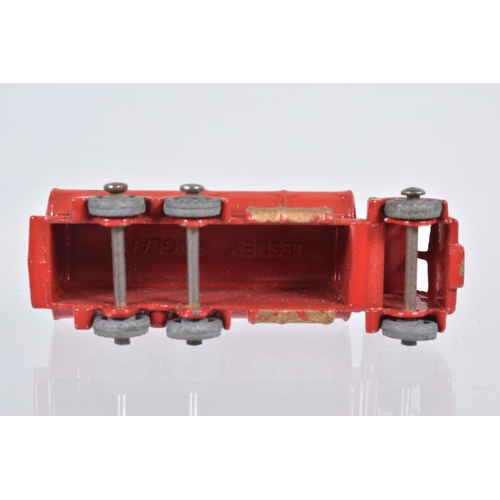 79 - SEVEN BOXED MOKO LESNEY MATCHBOX SERIES LORRY AND TRUCK MODELS, E.R.F. Road Tanker 'Esso', No.11, re... 