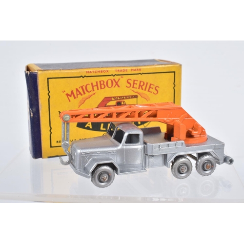 79 - SEVEN BOXED MOKO LESNEY MATCHBOX SERIES LORRY AND TRUCK MODELS, E.R.F. Road Tanker 'Esso', No.11, re... 