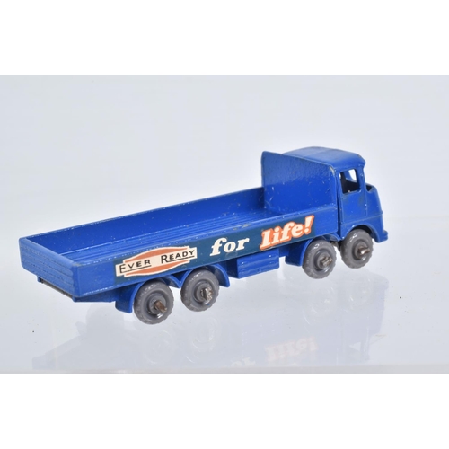 79 - SEVEN BOXED MOKO LESNEY MATCHBOX SERIES LORRY AND TRUCK MODELS, E.R.F. Road Tanker 'Esso', No.11, re... 