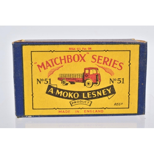 79 - SEVEN BOXED MOKO LESNEY MATCHBOX SERIES LORRY AND TRUCK MODELS, E.R.F. Road Tanker 'Esso', No.11, re... 