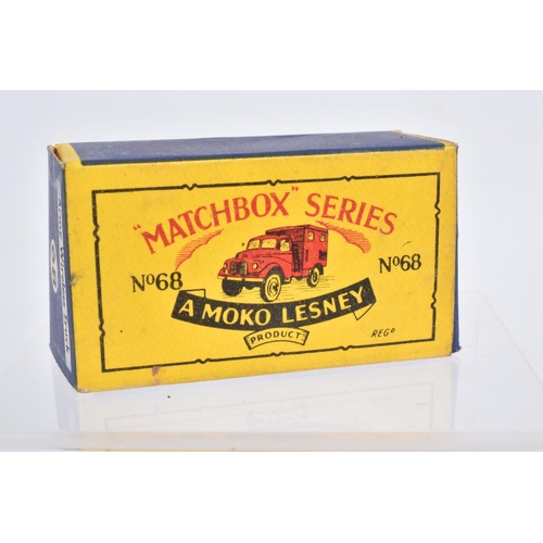 80 - SEVEN BOXED MOKO LESNEY MATCHBOX SERIES MILITARY VEHICLES, Saracen Personnel Carrier, No.54, D.U.K.W... 