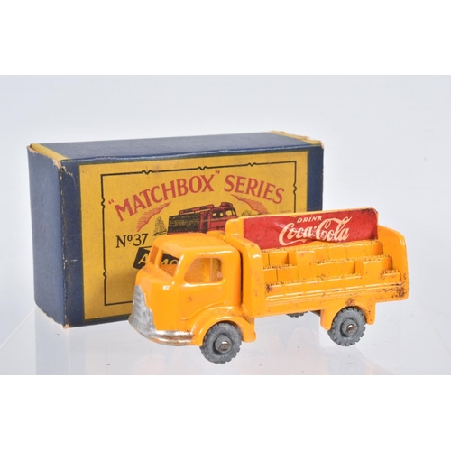 81 - SIX BOXED MOKO LESNEY MATCHBOX SERIES MODELS, Dennis Fire Escape, No.9, version with front bumper, g... 