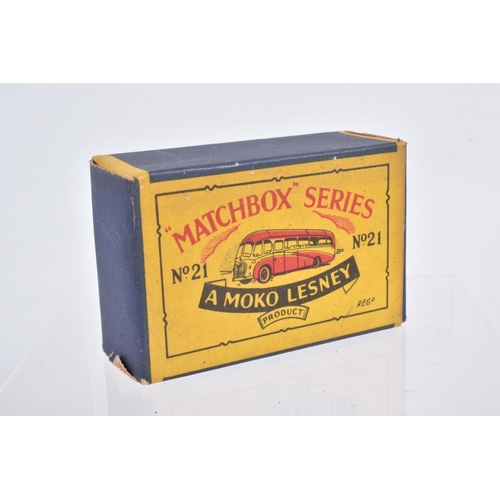 81 - SIX BOXED MOKO LESNEY MATCHBOX SERIES MODELS, Dennis Fire Escape, No.9, version with front bumper, g... 