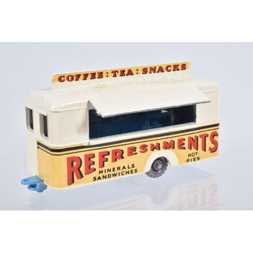 84 - A BOXED MOKO LESNEY MATCHBOX SERIES MOBILE CANTEEN,No.74, white/cream body, light blue base and inte... 