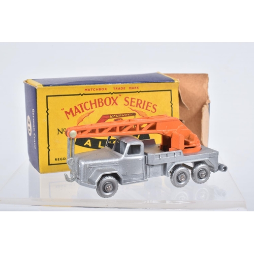 85 - FIVE BOXED MOKO LESNEY MATCHBOX SERIES LORRY AND TRUCK MODELS, Bedford Removals Van, No.17, Magirus-... 