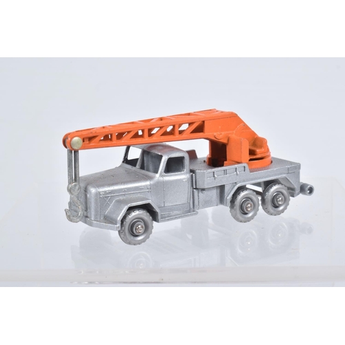 85 - FIVE BOXED MOKO LESNEY MATCHBOX SERIES LORRY AND TRUCK MODELS, Bedford Removals Van, No.17, Magirus-... 