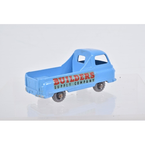 87 - SIX BOXED MOKO LESNEY MATCHBOX SERIES MODELS, Bedford CA Van 'Dunlop', No.25, metal wheels, Magirus ... 