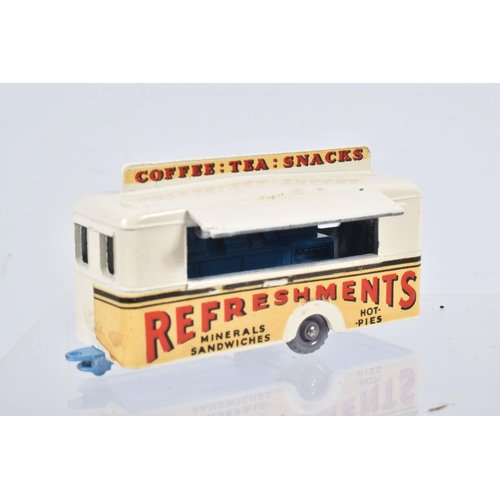 88 - A BOXED MOKO LESNEY MATCHBOX SERIES MOBILE CANTEEN,No.74, white/cream body, light blue base and inte... 