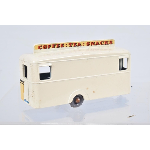 88 - A BOXED MOKO LESNEY MATCHBOX SERIES MOBILE CANTEEN,No.74, white/cream body, light blue base and inte... 