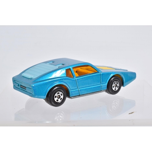 89 - THREE BOXED MATCHBOX SUPERFAST MODELS, Beach Bug, No.30, orange interior and side panel, Saab Sonnet... 