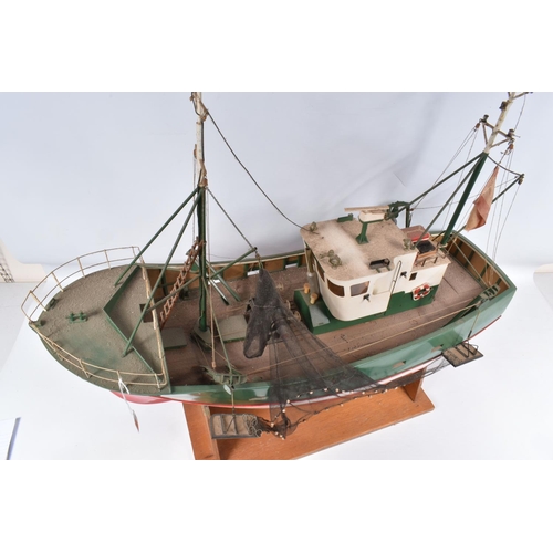 90 - A CONSTRUCTED ROBBE RADIO CONTROL 'ST. GERMAIN' FISHING TRAWLER KIT, No.1007, 1/20 scale, c.1990's, ... 