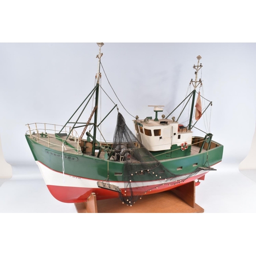 90 - A CONSTRUCTED ROBBE RADIO CONTROL 'ST. GERMAIN' FISHING TRAWLER KIT, No.1007, 1/20 scale, c.1990's, ... 