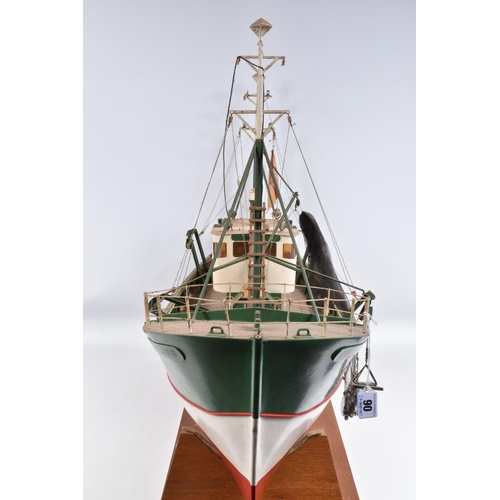 90 - A CONSTRUCTED ROBBE RADIO CONTROL 'ST. GERMAIN' FISHING TRAWLER KIT, No.1007, 1/20 scale, c.1990's, ... 