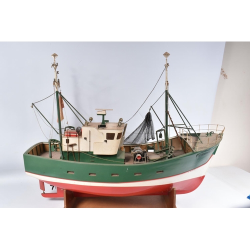 90 - A CONSTRUCTED ROBBE RADIO CONTROL 'ST. GERMAIN' FISHING TRAWLER KIT, No.1007, 1/20 scale, c.1990's, ... 