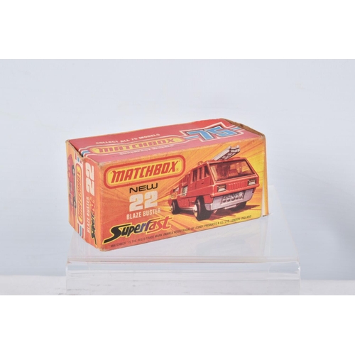 93 - A QUANTITY OF BOXED MATCHBOX SUPERFAST DIECAST VEHICLES, with a boxed Matchbox Speed Kings Bandolero... 