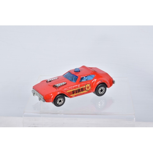 93 - A QUANTITY OF BOXED MATCHBOX SUPERFAST DIECAST VEHICLES, with a boxed Matchbox Speed Kings Bandolero... 