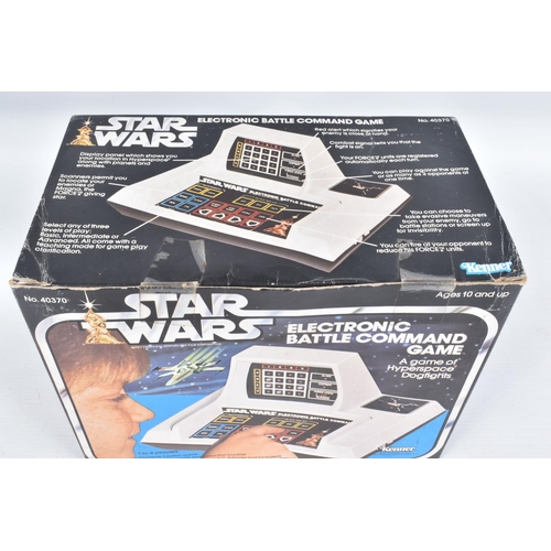 99 - A BOXED KENNER STAR WARS ELECTRONIC BATTLE COMMAND GAME, no.40370 , sealed shut with tape, tape on t... 