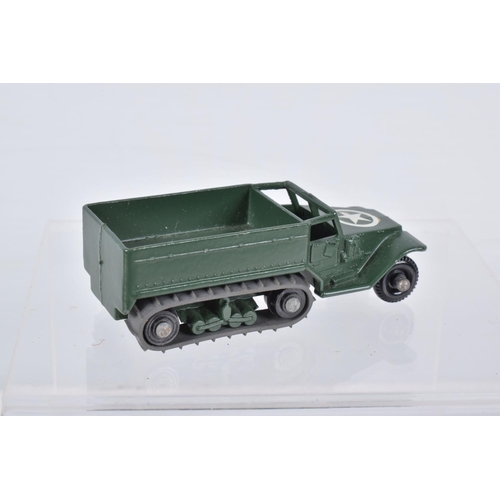 133 - FOUR BOXED LESNEY MATCHBOX SERIES MODELS, M3 Personnel Carrier, No.49, star to bonnet, black wheels ... 