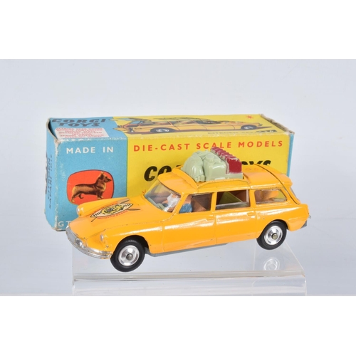 134 - THREE BOXED CORGI TOYS CARS, Mercedes-Benz 600 Pullman, No.247, metallic red body, cream interior, w... 