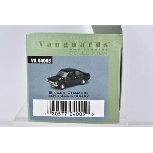 153 - TWELVE BOXED VANGUARDS DIECAST 1:43 SCALE MODEL VEHICLES, to include a 100th Anniversary Collection ... 