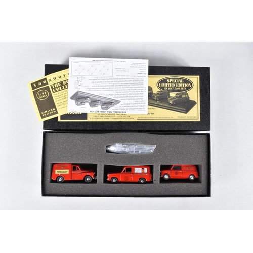 155 - SEVEN BOXED VANGUARDS DIECAST 1:43 SCALE MODEL VEHICLES, to include Ford Cortina MkIV in Ghia Roman ... 