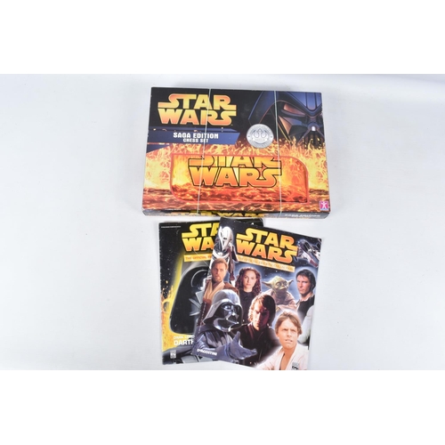 158 - A QUANTITY OF BOXED AND UNBOXED MODERN STAR WARS FIGURES, VEHICLES AND GAMES ETC., to include unboxe... 