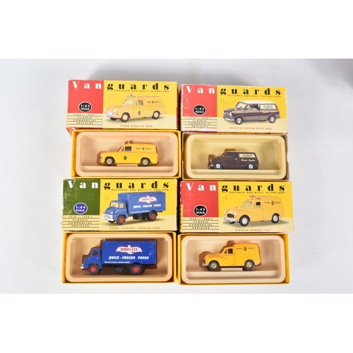 162 - A QUANTITY OF BOXED AND UNBOXED MODERN DIECAST VEHICLES, Corgi Classics, Lledo Vanguards, Eaglemoss ... 