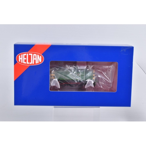 181 - A BOXED OO GAUGE HELJAN MODEL RAILWAY LOCOMOTIVE Class 07,  no. D2991 in BR Eastleigh Works Light Gr... 