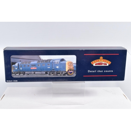 199 - A BOXED OO GAUGE BACHMANN BRANCHLINE MODEL RAILWAY LOCOMOTIVE Class 55 Deltic, no. 55 002 'The Kings... 