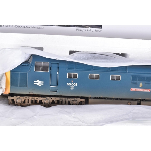 201 - A BOXED OO GAUGE BACHMANN BRANCHLINE MODEL RAILWAY LOCOMOTIVE Class 55 Deltic no. 55008 'The Green H... 