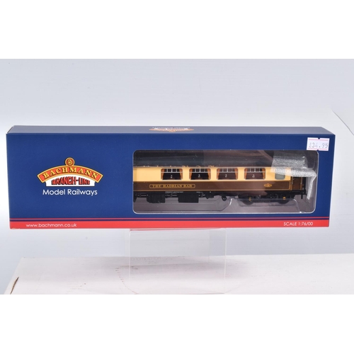 292 - SEVEN BOXED OO GAUGE BACHMANN BRANCHLINE MODEL RAILWAY COACHES, to include a BR Mk1 BCK Brake Corrid... 