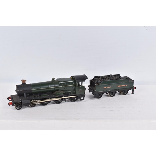 303 - FOUR UNBOXED OO GAUGE WHITEMETAL KIT BUILT LOCOMOTIVES OF G.W.R. ORIGIN, (all K's kits?) Grange clas... 