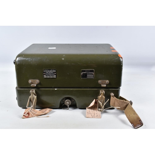 420 - A MILITARY ELLIOTT TOBIAS ANTI INTRUSION ALARM, in its original case, this portable alarm system was... 