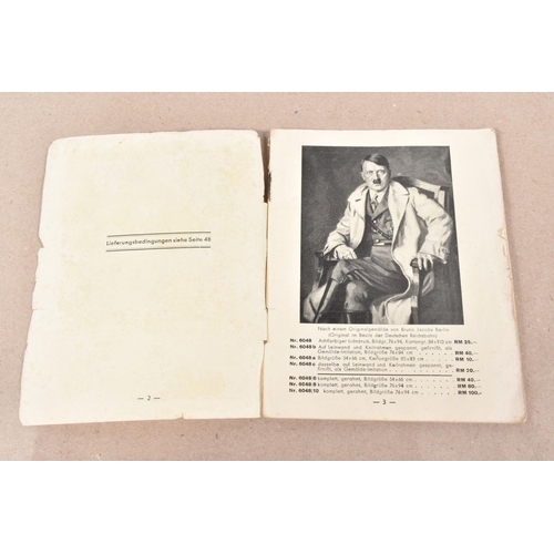 421 - A BOOKLET OF HEINRICH HOFFMANN VERLAG NATIONALSOZIALISTISCHER BILDER, Heinrich Hoffmann was Adolf Hi... 