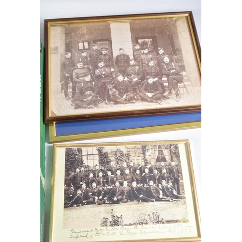 424 - PHOTOGRAPHS, A BOX OF LATE 19TH CENTURY AND WW1 CARTE DE VISITE AND CABINET PHOTOGRAPHS, LATER PHOTO... 