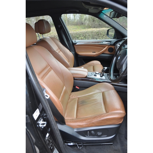 1001 - A 2008 BMW X5 SUV, REGISTRATION NUMBER LF08 USB, finished in black with light brown interior, with a... 