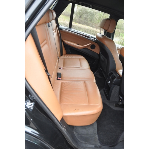 1001 - A 2008 BMW X5 SUV, REGISTRATION NUMBER LF08 USB, finished in black with light brown interior, with a... 