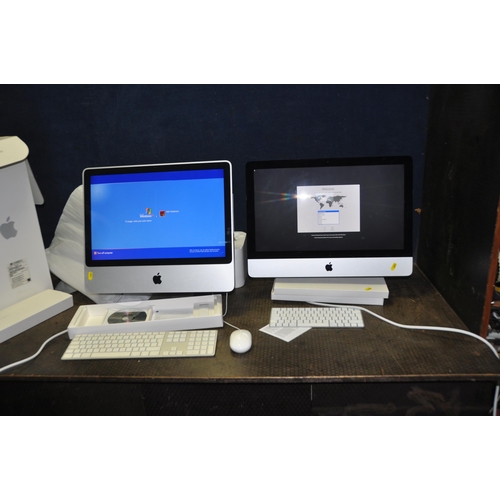 1051 - AN APPLE A1418 iMac 21.5in with keyboard but no mouse, origional packaging, unknown Apple OS (still ... 