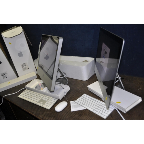 1051 - AN APPLE A1418 iMac 21.5in with keyboard but no mouse, origional packaging, unknown Apple OS (still ... 